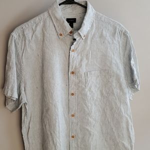 Mens J. Crew Linen Shirt